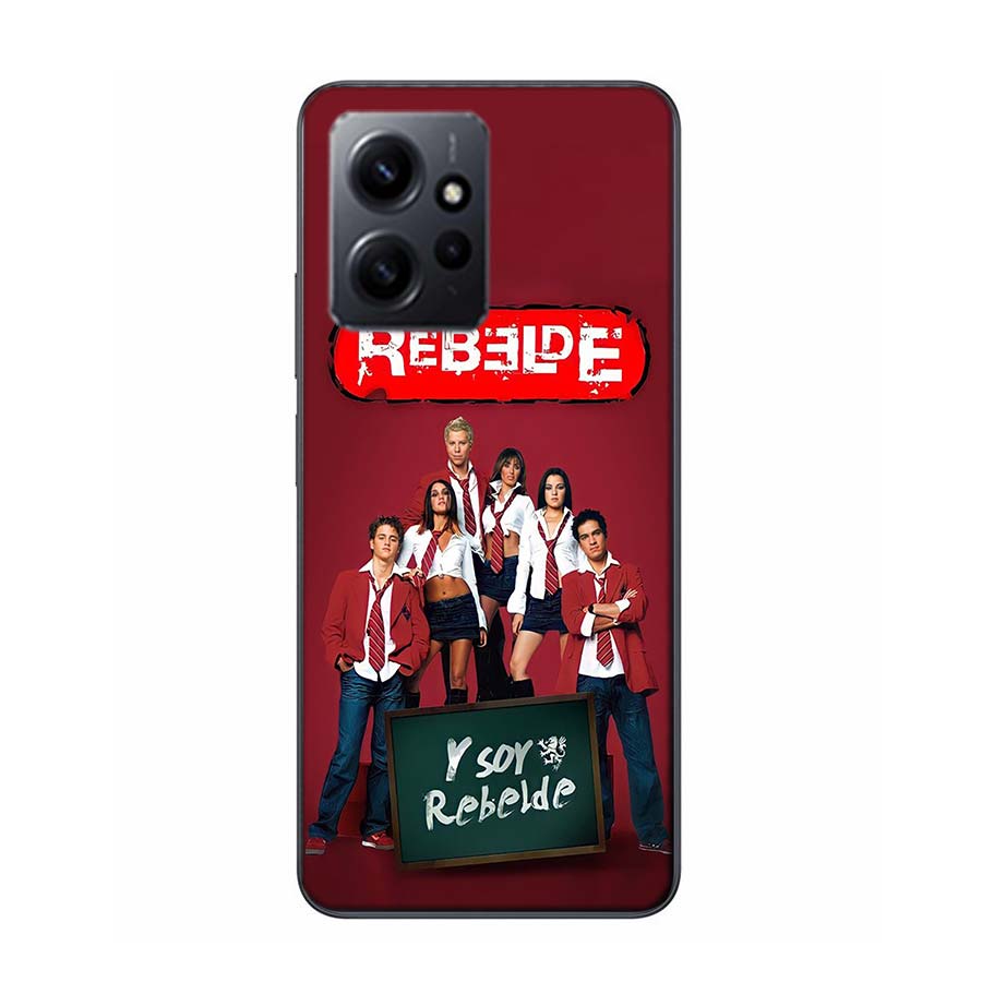 F-Fashion RBD R-Rebelde Cover Case For Xiaomi Redmi Note 12S 12 11 Pro Plus 11T 11S 10 5G 10S 9 9T 9S 8 8T 7 5 Pro TPU Phone Cle