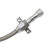 Mount Flexible Braided Transmission Dipstick Stainless Steel Tube For GM 4l80e 4l60e Chevy SBC BBC Th350 Th400 Turbo 700R4
