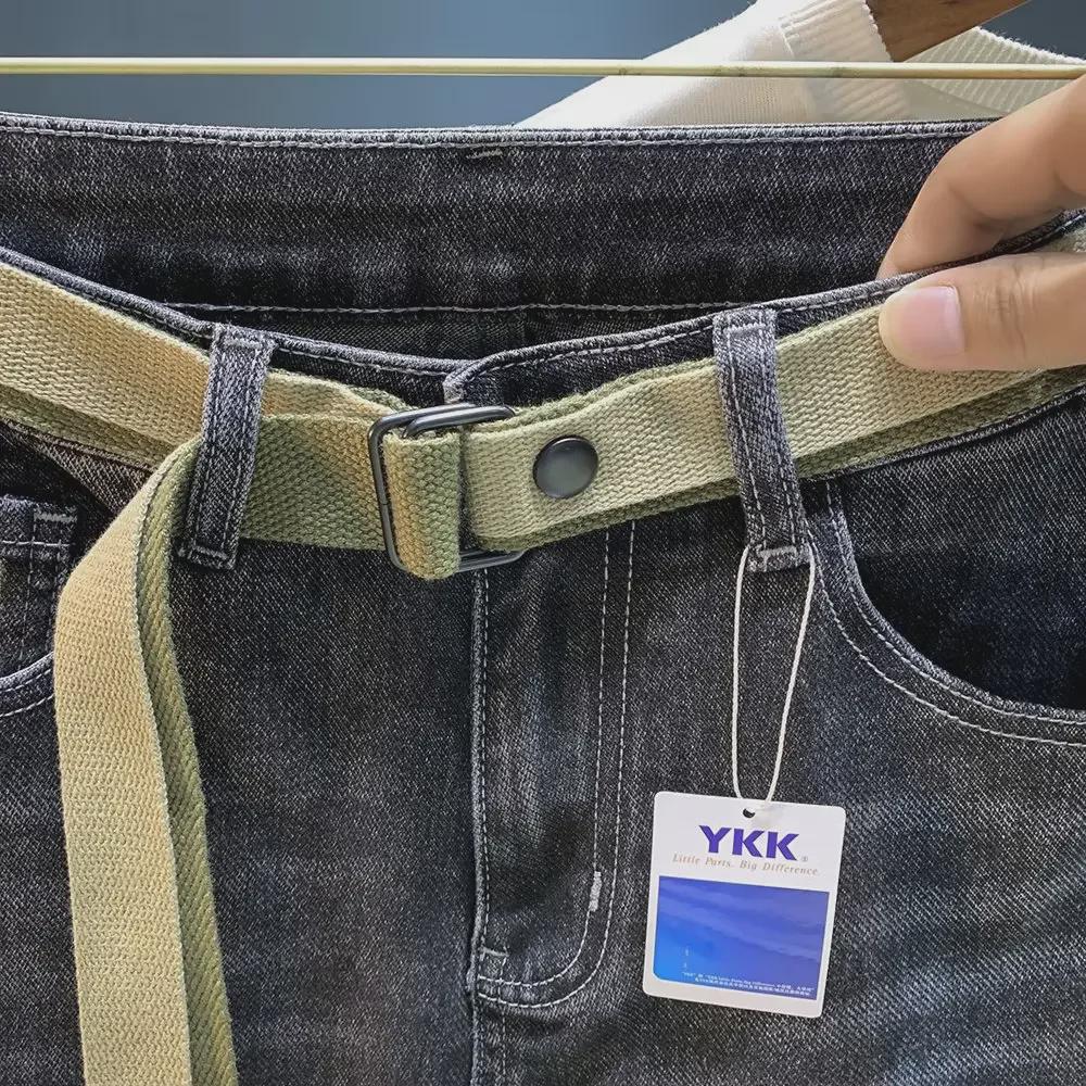 Men's Spring/Fall Trendy Brand Stretch Jeans - Loose Fit Skinny Trousers