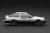 ignition model INITIAL D Toyota Sprinter Trueno 3Dr GT Apex Finished Product IG2871 1/18 (AE86) White/Black