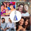 Brand New Copper Metal Authentic Original Our Lady The Virgin Charm Bead Component Bead Components Compatible With Bracelet High Quality Fine Jewelry