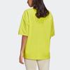 Adidas Originals Adicolor Essential Comfortable Short Sleeve Drop Shoulder T-Shirt Women Tops Yellow H45580