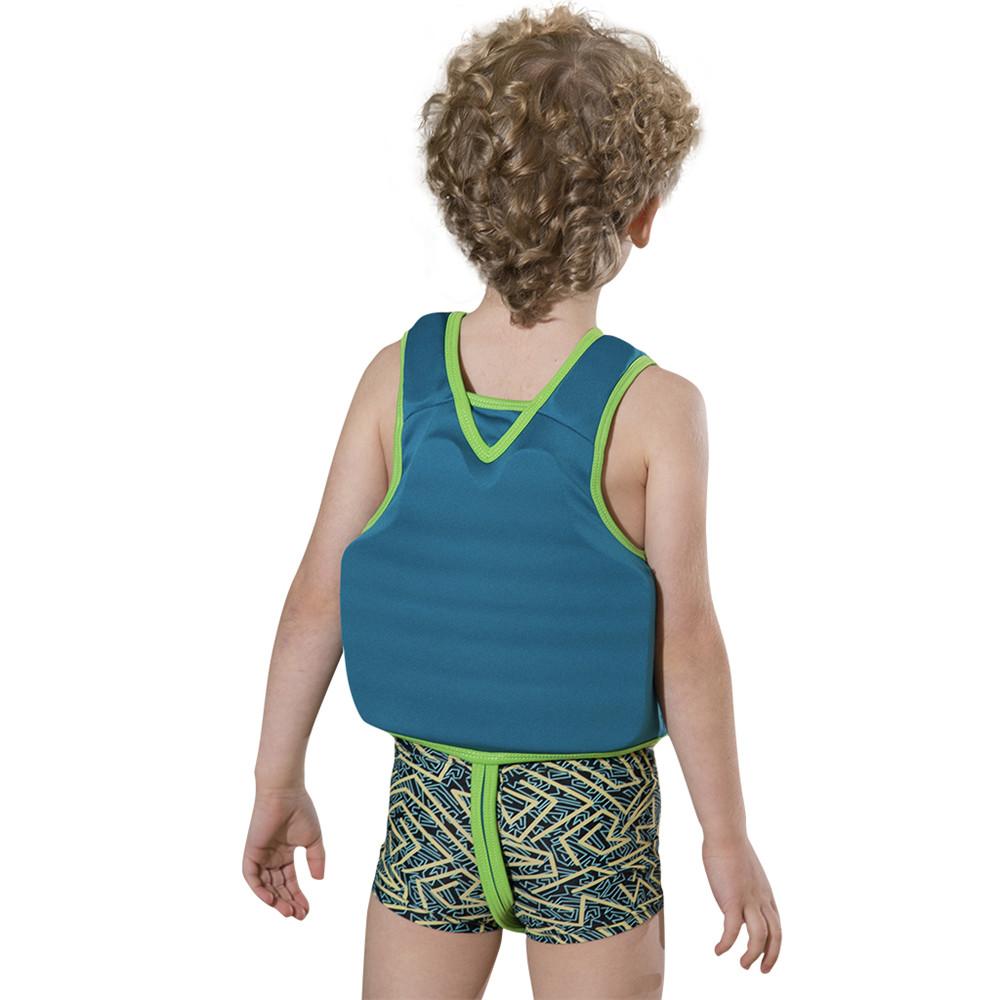 Letnie dziecięce kamizelki ratunkowe bez rękawów do pływania dla dzieci Chłopcy dziewczęta Regulowane kamizelki ratunkowe Cartoon Balanced Flotation Swimsuit