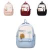 Nylon Casual Backpack For Students With Reduced Load And Laptop Storage