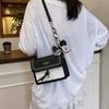 Popular Fresh and Sweet Small Square Bag Women's Autumn Trendy Fashion Women's Bag Foreign Style Shoulder Messenger Women's Bag