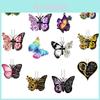 Butterfly Series Acrylic Car Interior Accessories Christmas Tree Decorations Keychain Accessories