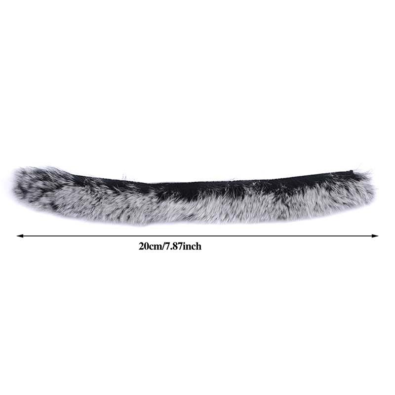 2 Pezzi Corda Stabilizzatore Silenziatore Ammortizzatore Pelo di Coniglio Accessori Ammortizzatore Vibrazioni Caccia Tiro con l'Arco Alta Prestazione 20x1.5cm