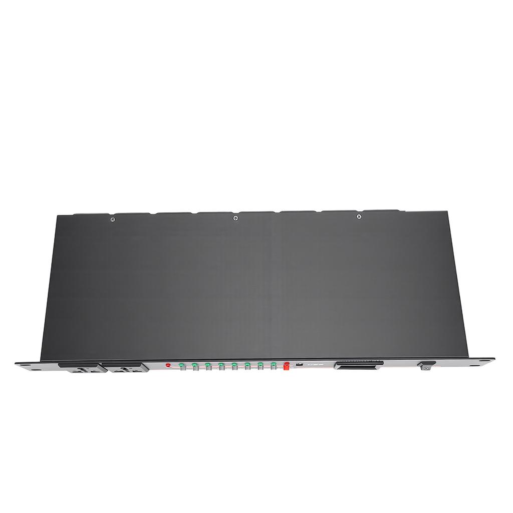 10 Outlet Power Sequencer Conditioner with Independent Power Switch USB Port for Home Theater Stage Studio Use