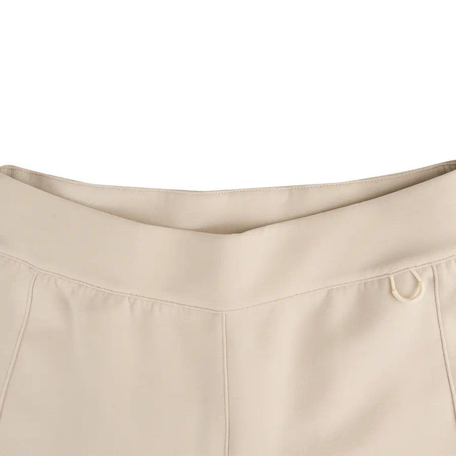 Nike Casual Fashion Simple Knitted Sports Pants Women bottoms Beige HQ8185-104