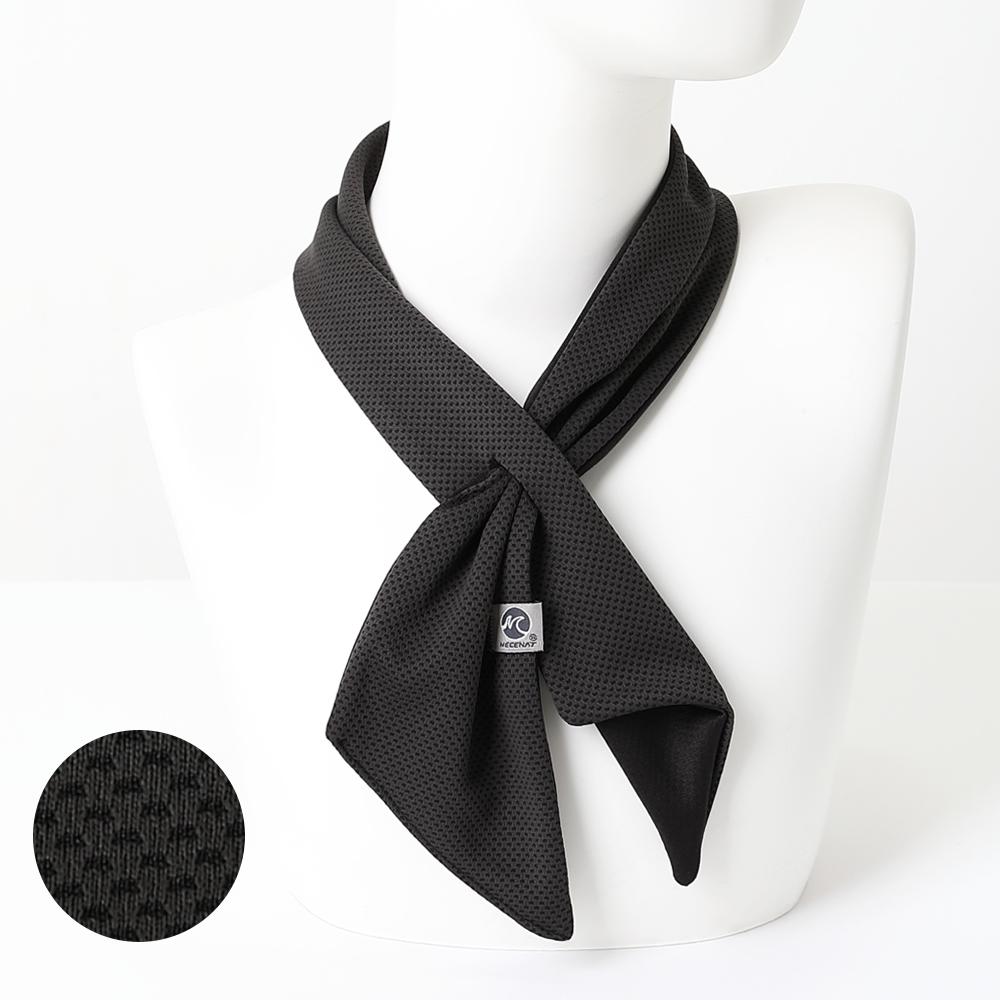 MCNSPORTS Cool Scarf Wet Shade Charcoal - Wet Neck Cooler Ice Muffler