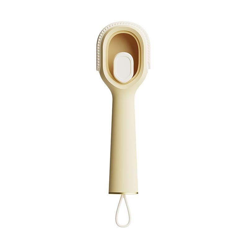 

Многофункциональная щетка для чистки обуви с мягкой щетиной, щетка для одежды, щетка с длинной ручкой, чистящее средство для обуви жёлтый