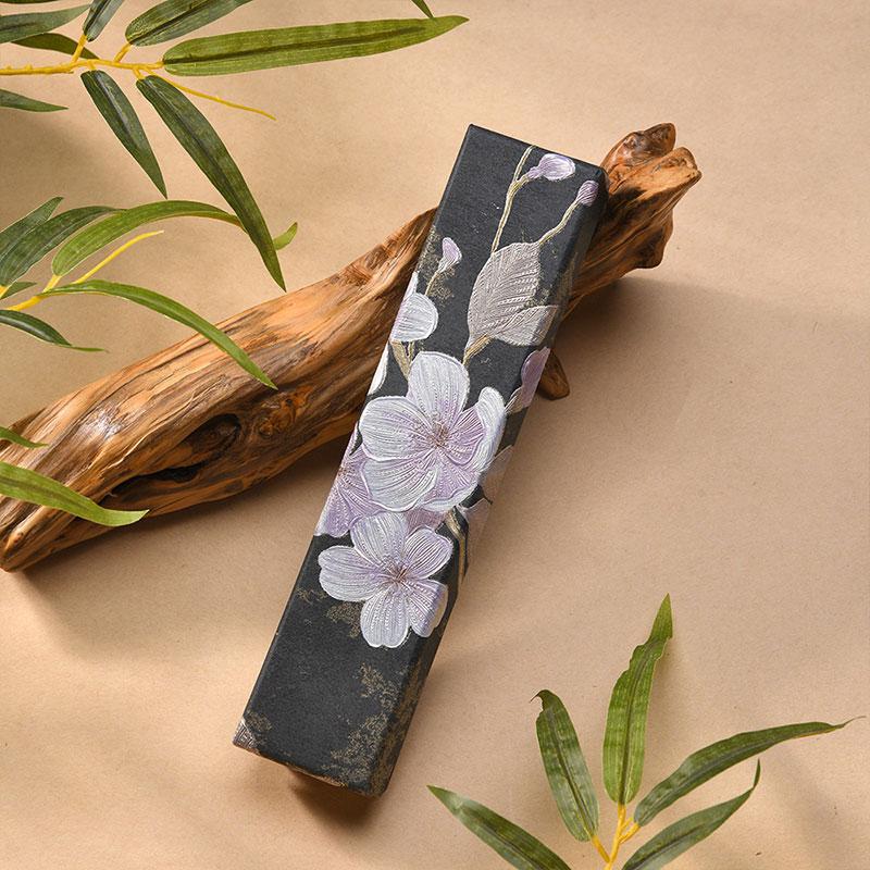 1Pc Rectangle Practical Cardboard Gift Printed Antique Style Packaging Box Hair Accessory Box Jewelry Box