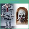 Het Pennywise Latex Clownmask Horrorgezicht Voor Halloween En Cosplay Evenementen