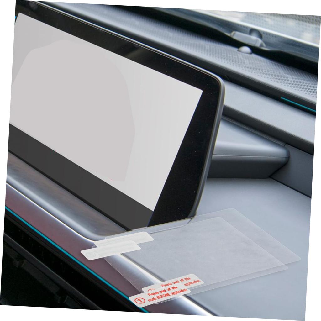 ABOOFAN 10 PCS High Temperature Resistant Car Clear Static Film for Dash Cam Record