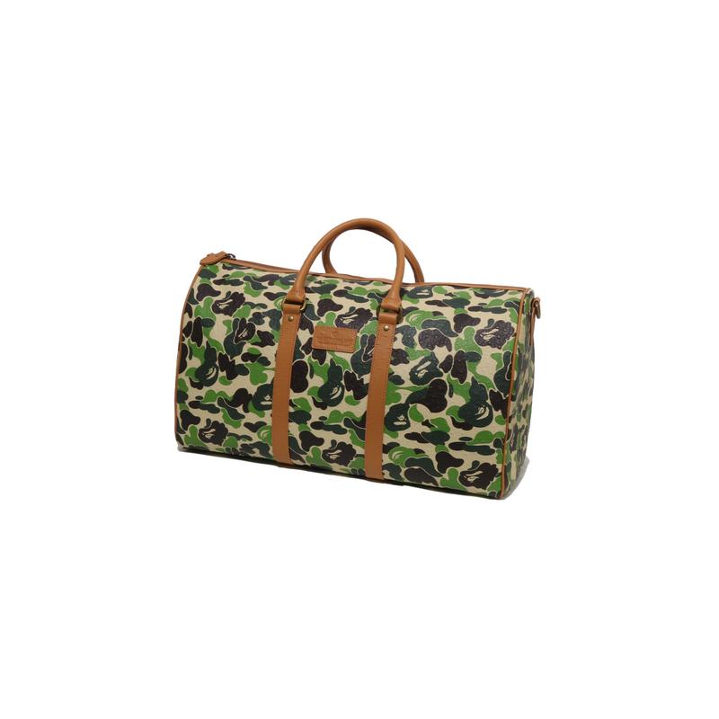 A Bathing Ape Camouflage Muster Boston Tasche Synthetisches Leder Handtasche Reisetasche Unisex Taschen Mehrfarbig 0ZXBGM006891P