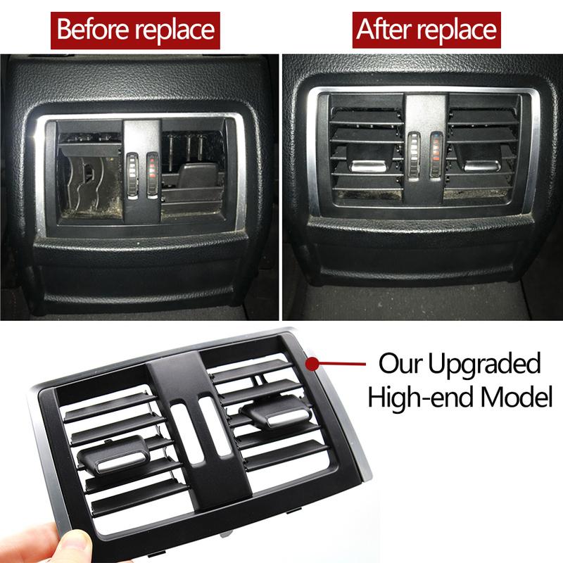 Car Rear Air Conditoning AC Vent Grille Outlet Panel Cover For BMW 1 2 3 4Series F30 F31 F34 F35 F20 F87 F32 F33 F36 64229265350