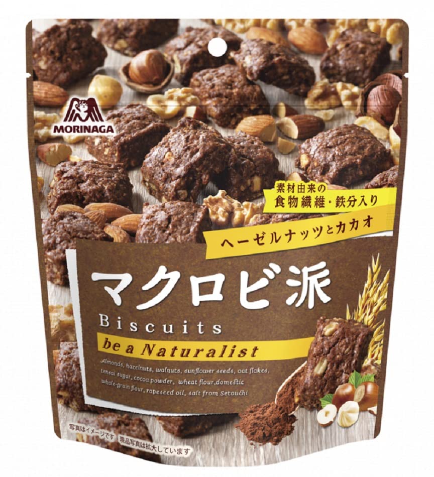 

Morinaga Macrobiotic Hazelnut and Cacao 100g x 10 packs