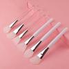 5pcs Professional Silicone Mask Brush DIY Home Salon Silicone Facial Mud Mixing Brush for Skin Care Reusable Cosmetic Tool