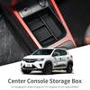 Auto-Mittelkonsolen-Aufbewahrungsbox für Dacia Spring, Getränkehalter, Mittelarmlehnen-Tablett, Getränkehalter, Innenzubehör