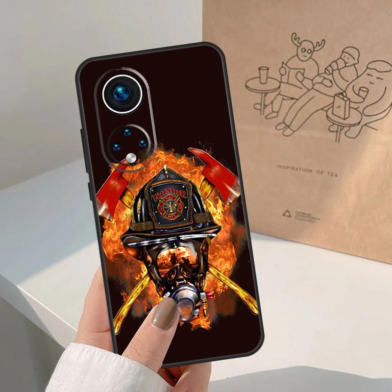 Firefighter Heroes Fireman For Honor Magic 8 Pro 5 6 7 Lite Case For Honor Win RT 200 400 50 70 90 X8b X9a X9b X9c X9d