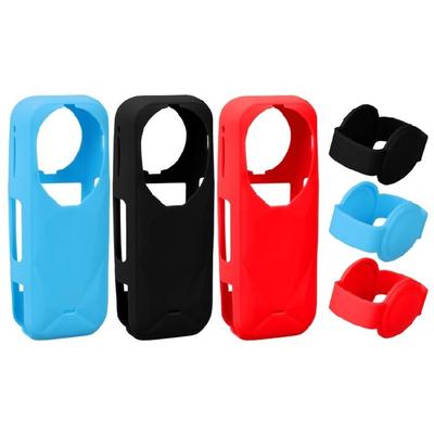 Silikon-Schutzhülle für X5 Panorama-Sportkamera Staubdichte Schutzabdeckung Objektivabdeckung Schutzhülse