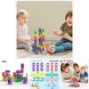 Silicone Building Blocks Toy For Kids Educational Diy Creative Play Set For Early Learning