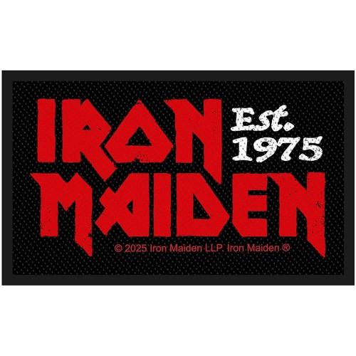 Iron Maiden Is. 1975 Woven Patch