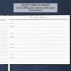 Funeral Guest Book for Memorial Service In Loving Memory Guest Book for Funeral Guest Sign In Book (Book, Navy)