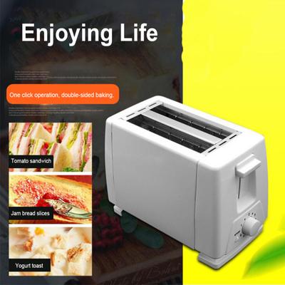 750w Ev Tipi Fırın Tost Makinesi 6 Seviye Ayarlı Çok Fonksiyonlu Otomatik Tost Makinesi 2-3 Kişilik 2 Yuvalı