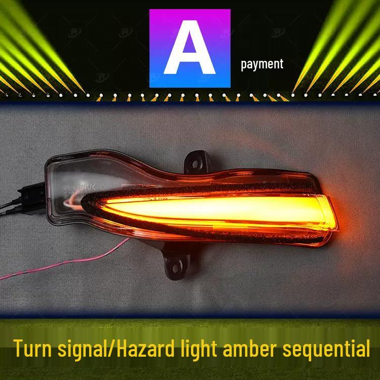 

Mazda CX-3 Rearview Mirror Sequential Turn Signal & Blue Daytime Running Light