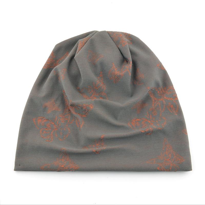 Autumn and Winter Pullover Hats, Men's Closed-head Hats, Loose Thin Layered Hats, Women's Double-layer Postpartum Hats for Spring
