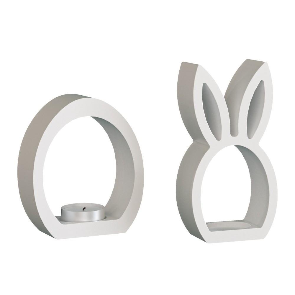 Handicrafts Egg Silicone Mold Reusable Tea Light Cup Holder  Easter Decoration