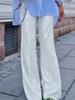 Dames Casual Stretchbroek met Glanzende Pailletten