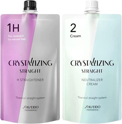 Shiseido Crystallizing Straight H Glätteisen 1 für gesundes bis leicht geschädigtes Cream Teil 2 Set (Haare scheiteln) +