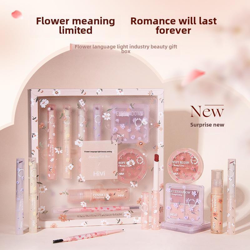 

Mansly Flower Подарочный набор для макияжа: Набор из 8 помад Velvet Lip Glaze — идеальный подарок на праздник для девушки или жены 14.13cm