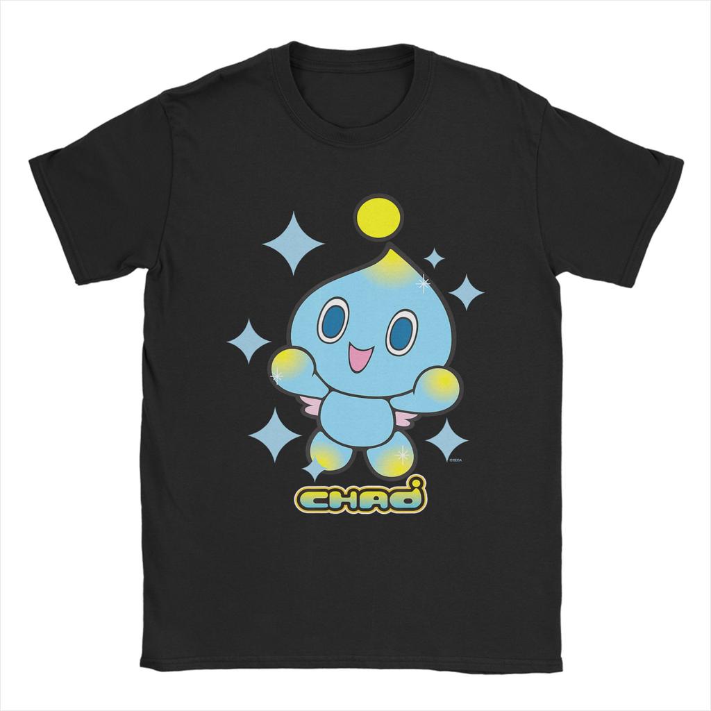 Chao Tales Halloween Hedgehogs Cartoon Unisex T Shirt Creative Tees Short Sleeve Round Collar TShirts Cotton Birthday Gift Clothes
