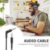 3.5mm AUX Jack Audio Cable Adapter 1.5m Audio Cable Cord Accessories Headphones Cord for SteelSeries Arctis Nova Pro