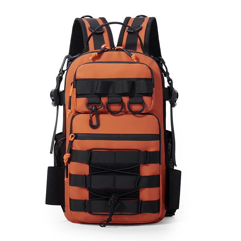 20L Wear-Resistant Oxford Fishing Rod Crossbody Bag