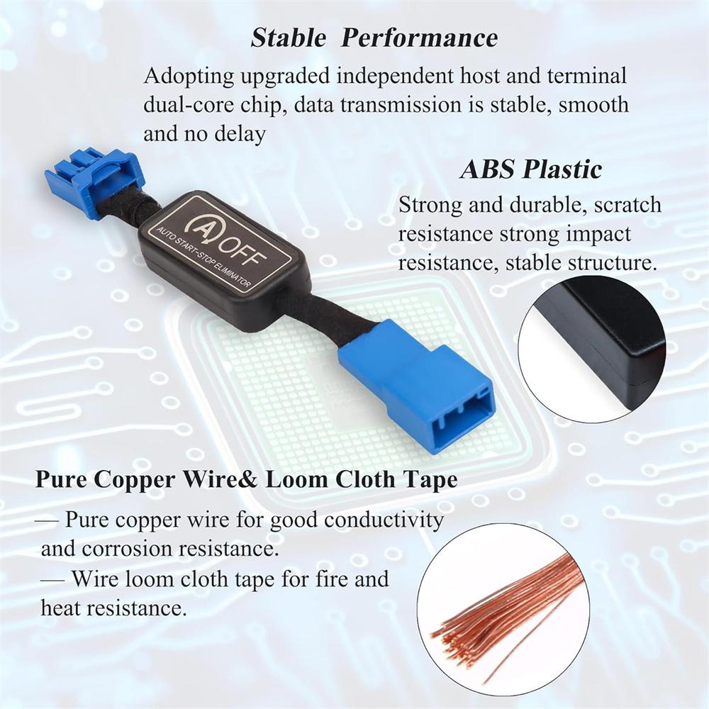 New Auto Start Stop A-Off Cable Replacement For Toyota RAV4 2020-2024