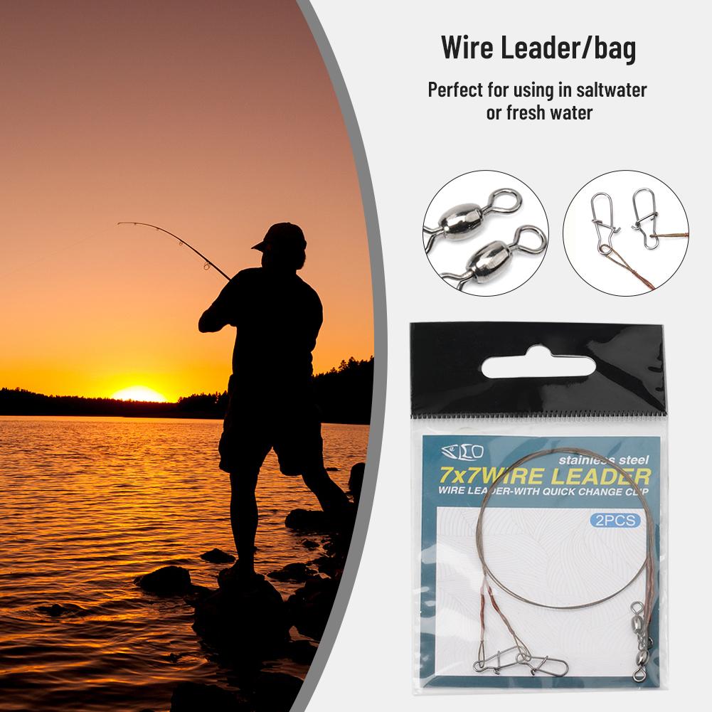 Wire Leader Anti Bite Snap Stainless Steel High-quality