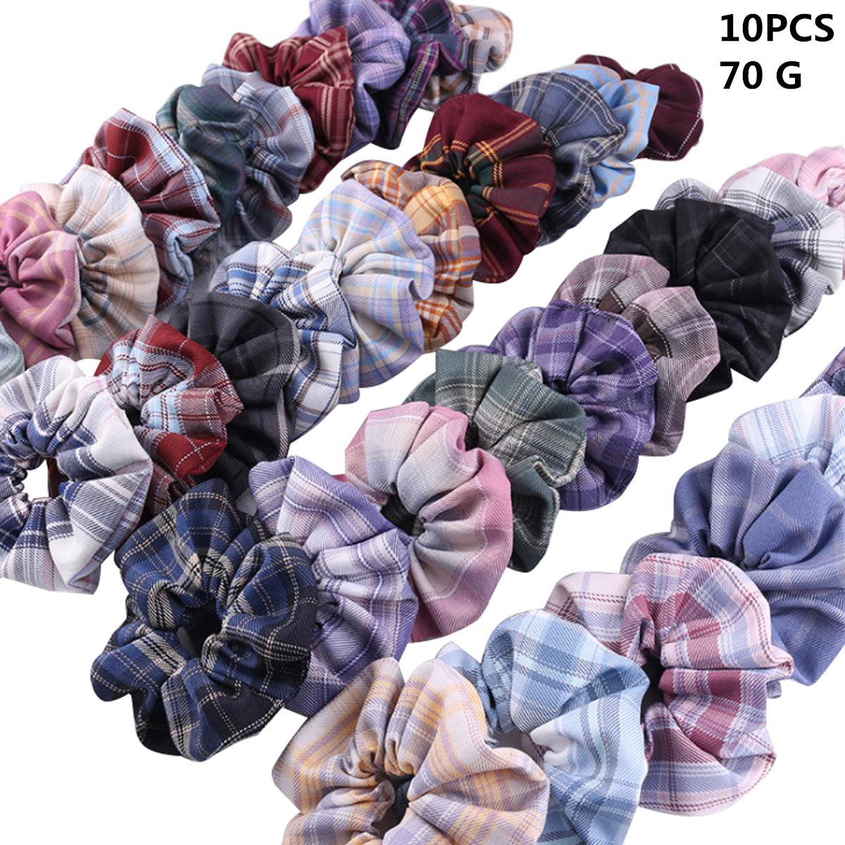 

10/20 шт., разноцветные l, французские эластичные резинки для волос для женщин, резинка для волос, высококачественные аксессуары для волос, оптовая продажа