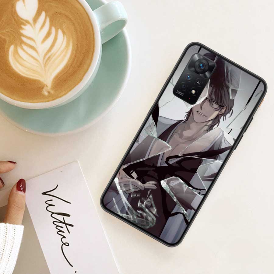 Bleach Aizen Sousuke Phone Case For Xiaomi Redmi Note 12 Plus 12S 11 11T Pro 5G 11E 11S 4G 10 10S 9 9S 9T 8 8T 7 Cover Shell Coq