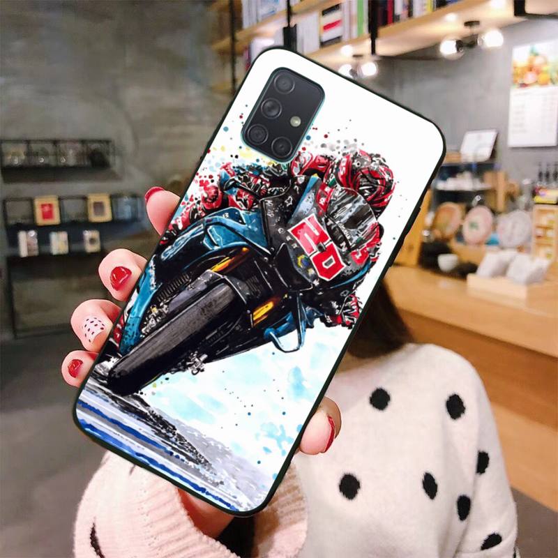 Fabio Quartararo No. 20 Phone Case For Samsung Galaxy A21S A01 A11 A31 A81 A10 A20E A30 A40 A50 A70 A80 A71 A51