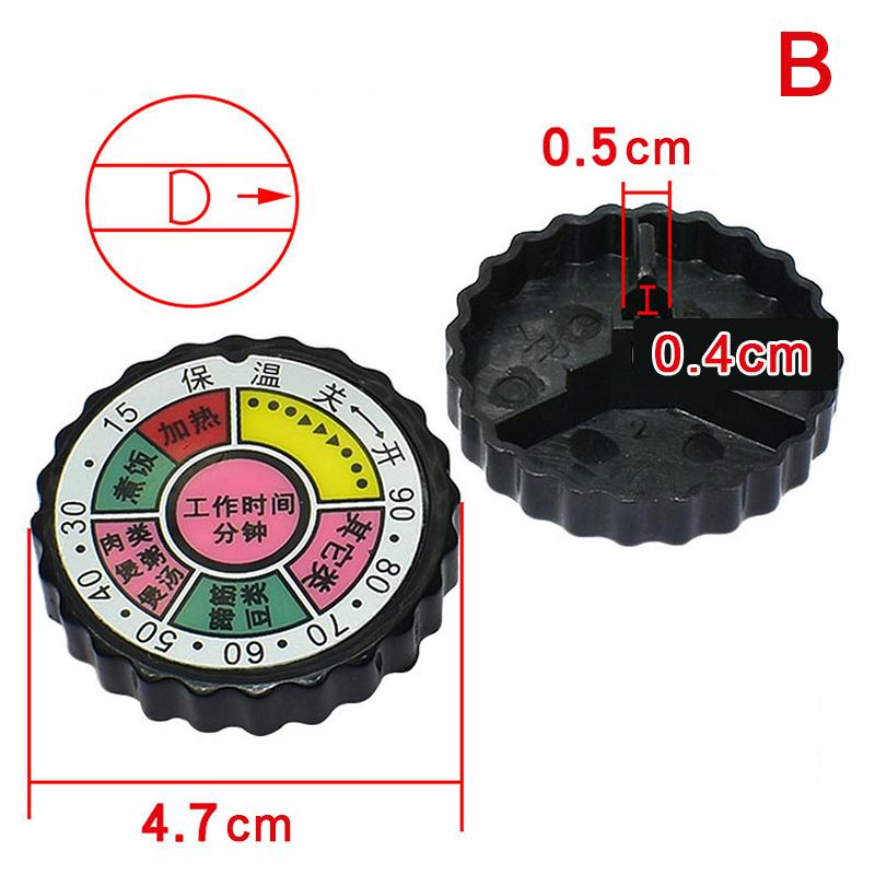 1 Pc Microwave Oven Rotary Knob Timer Plastic Control Switch For Media Universal Microwave Oven Spool Rotary Knob Timer Control