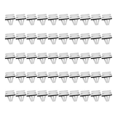 50Pcs Rocker Panel & Mudguard Molding Clip Suit 91504-SP1-003 For Honda Acura