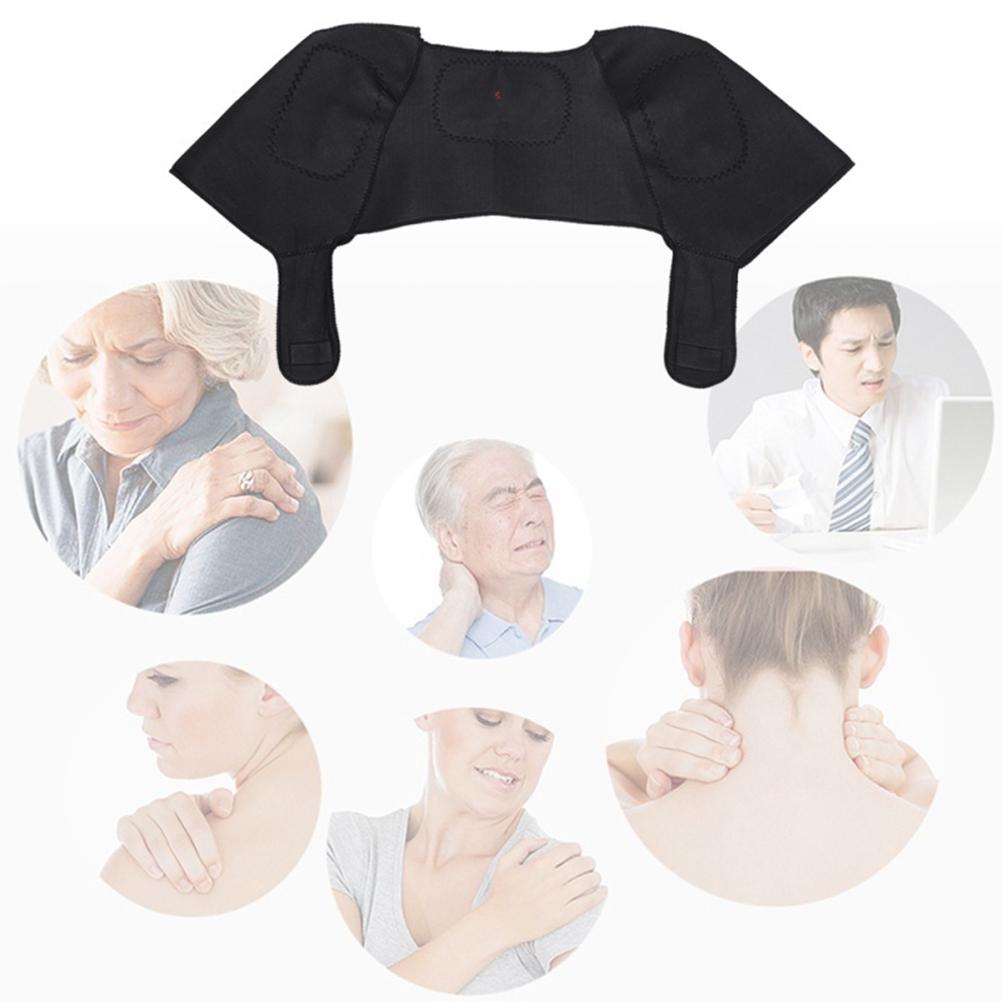 Self Heating Shoulder Pads Protector Heat Therapy Pad Body Muscle Pain Relief Health Care Belt