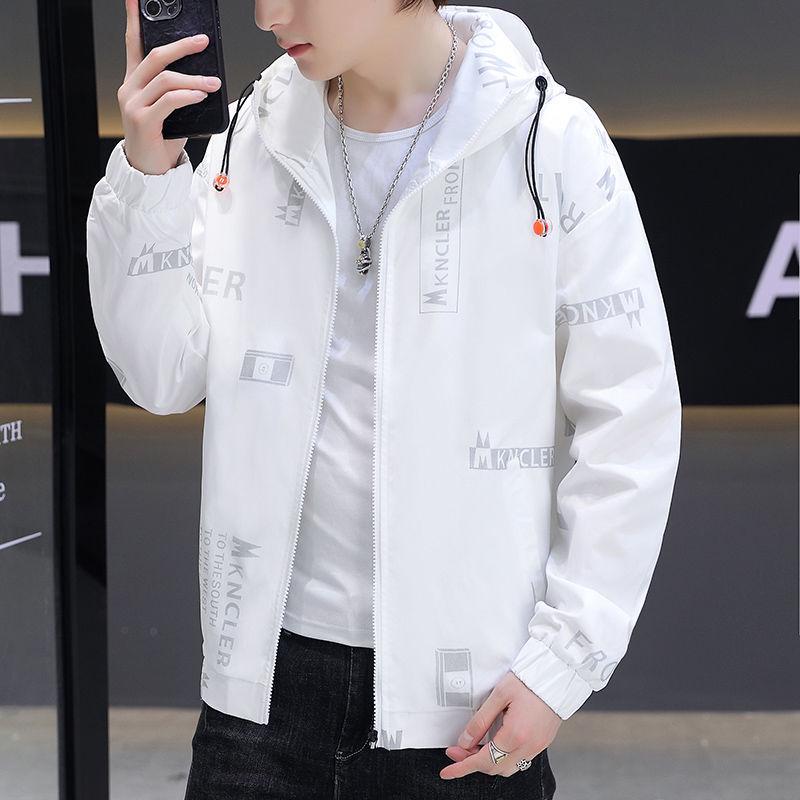 Men's Hooded Slim Fit Jacket - Trendy Spring/Autumn 2025 Style