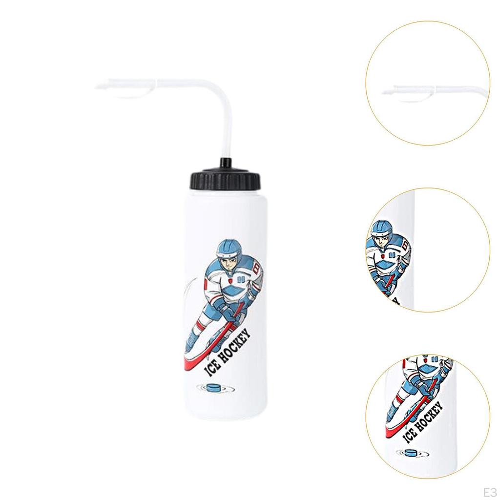 Láhev na vodu pro lední hokej, velká kapacita 1 l, pro cyklistiku/trénink/fotbal