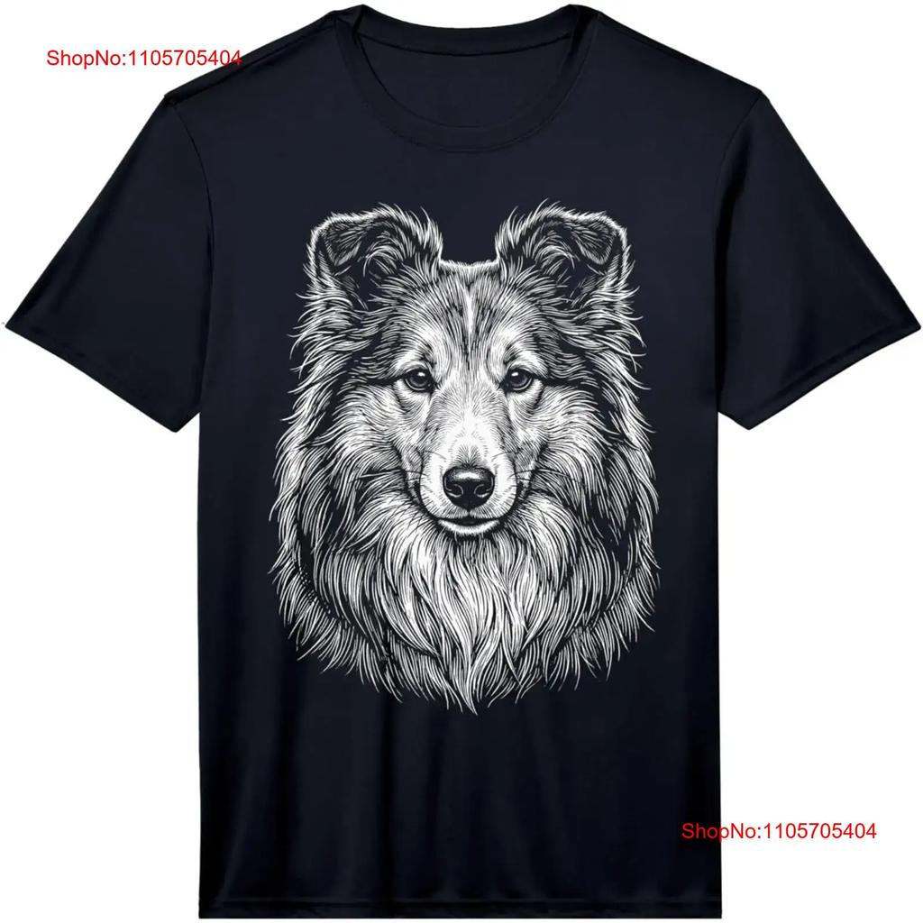 Shetland Sheepdog Sheltie Perforunisexce T Shirt Vintage Unisex Breathable Stylish Slightly Fashion
