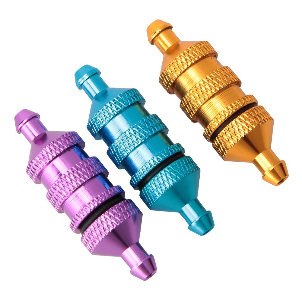 3pcs 1:10 RC Model Car Spare Parts Aluminum Fuel Filter Fits for HSP 02156 94122